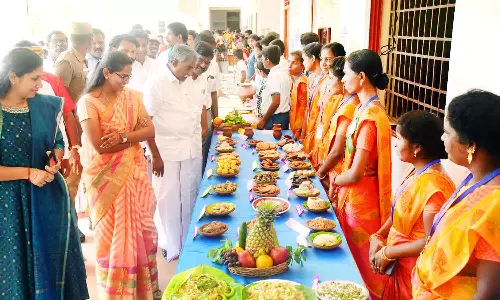 பாரம்பரிய உணவு திருவிழா; கலெக்டர் பங்கேற்பு