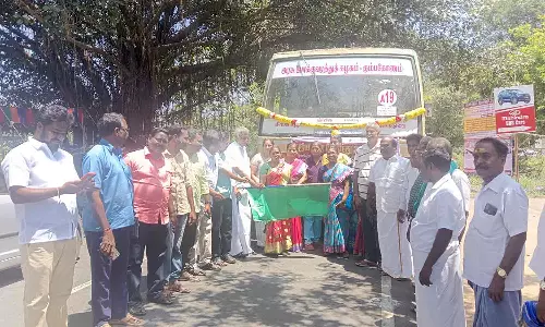 மயிலாடுதுறை- சீர்காழி வழித்தடத்தில் புதிய நகர பஸ் இயக்கம்