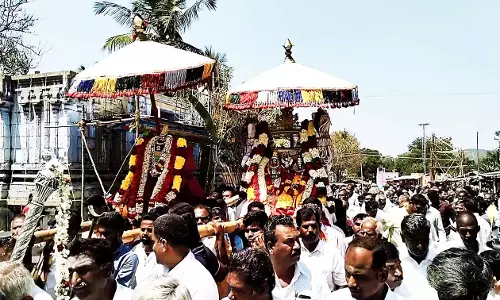 தீர்த்தமலையில்  மாசி மகா  தேர் திருவிழா