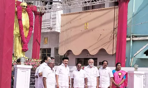 கன்னியாகுமரியில் கருணாநிதி சிலை திறப்பு- சமூக வலைதளத்தில் முதலமைச்சர் மு.க.ஸ்டாலின் பதிவு