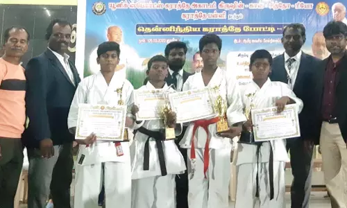 தென்னிந்திய கராத்தே போட்டி