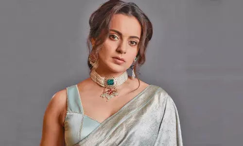 சந்திரமுகி -2 படப்பிடிப்பு தளத்தில் ஹோலி கொண்டாடிய நடிகை கங்கனா