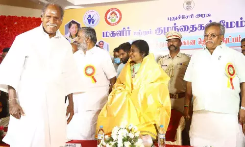 கவர்னர் தமிழிசைக்கு முதல்-அமைச்சர் ரங்கசாமி வாழ்த்து