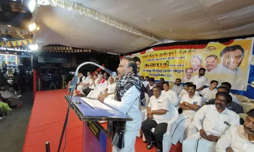 குன்னூர் நகர தி.மு.க சார்பில் பொதுக்கூட்டம்