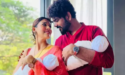 முதல் முறையாக குழந்தைகளுடன் வெளியே வந்த நயன்தாரா.. வீடியோ வைரல்..