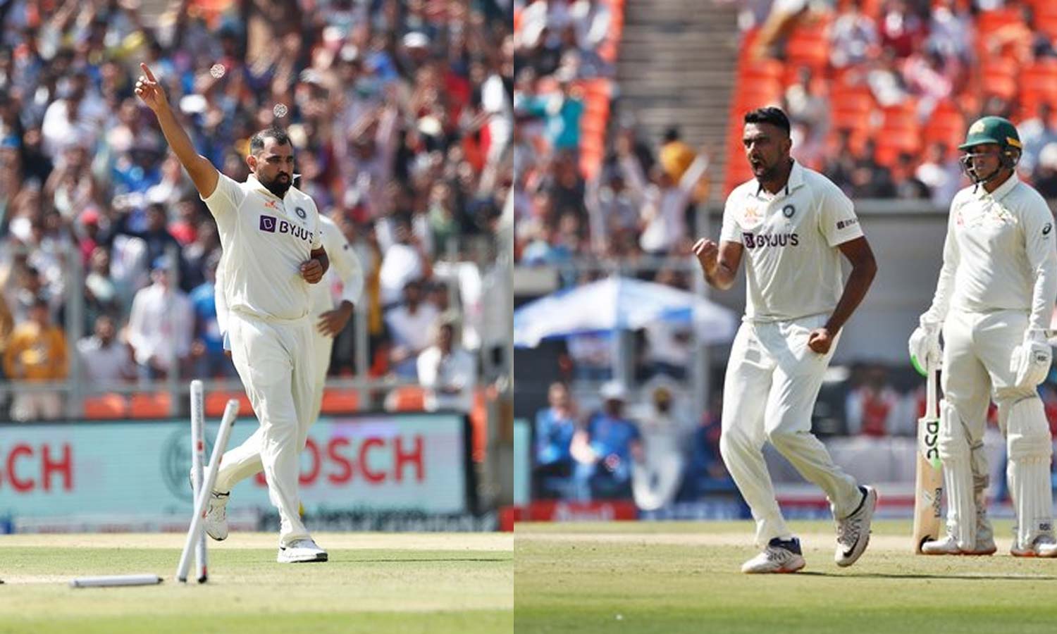 கடைசி டெஸ்ட்டின் முதல் நாள் உணவு இடைவேளை- 2 விக்கெட்டை பறிகொடுத்த ஆஸ்திரேலியா