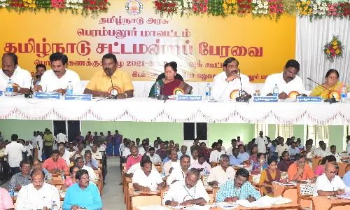 சட்டமன்ற பொது கணக்குக் குழுவினர்  ஆய்வு