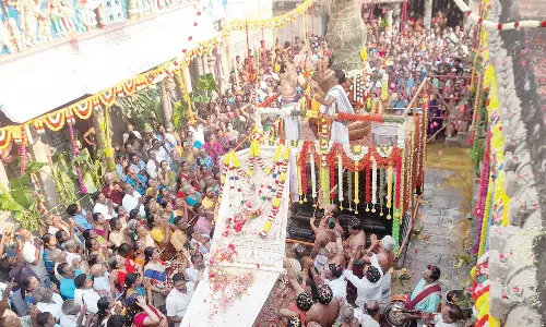 திருவாரூர் தியாகராஜ சுவாமி கோவிலில் பங்குனி உத்திர பெருவிழா இன்று கொடியேற்றத்துடன் தொடங்கியது