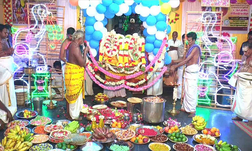 வடக்கு பொய்கைநல்லூரில் நந்தி நாதேஸ்வரர் கோவிலில் ஊஞ்சல் உற்சவம்