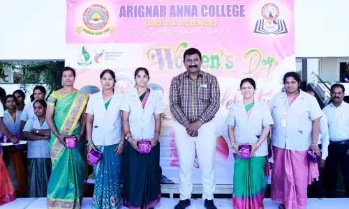 கிருஷ்ணகிரி  அறிஞர் அண்ணா கல்லூரியில் உலக மகளிர் தின விழா