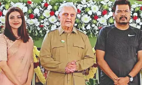 வைரலாகும் இந்தியன் -2 திரைப்படத்தின் புதிய புகைப்படம்