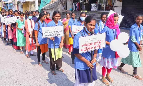 ஆட்சி மொழி சட்ட வார விழிப்புணர்வு பேரணி