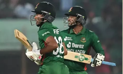 முதல் டி20 போட்டி - உலக சாம்பியன் இங்கிலாந்தை வீழ்த்தி சாதனை படைத்தது வங்காளதேசம்