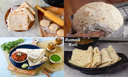 ஹோட்டலில் வாங்க வேண்டாம்... வீட்டிலேயே செய்யலாம் ரூமாலி ரொட்டி...