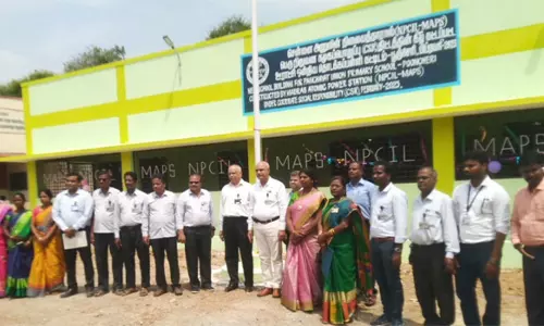 இந்திய அணுமின் கழகம் சார்பில் 2.44 கோடி ரூபாய் செலவில் அரசு பள்ளிகளுக்கு வகுப்பறைகள்