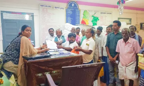பச்சைமலை கிராம மக்களின் வீட்டு மனையை தனிநபர் ஆக்கிரமிக்க முயற்சி