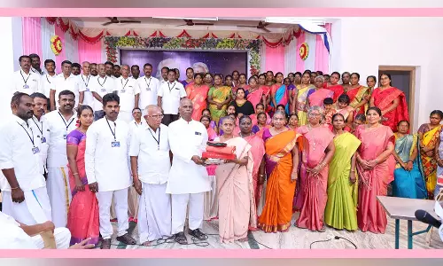 உடன்குடி தேரியூரில்  கிராம சேவை திட்ட நிறைவு விழா