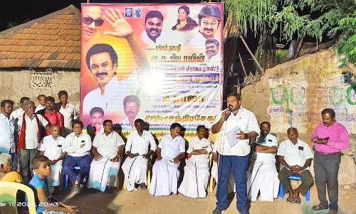 தென்காசி வடக்கு மாவட்டத்தில் தி.மு.க. சார்பில் தெருமுனை கூட்டங்கள் - ராஜா எம்.எல்.ஏ. பங்கேற்பு