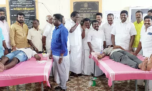 ரத்ததான முகாம்