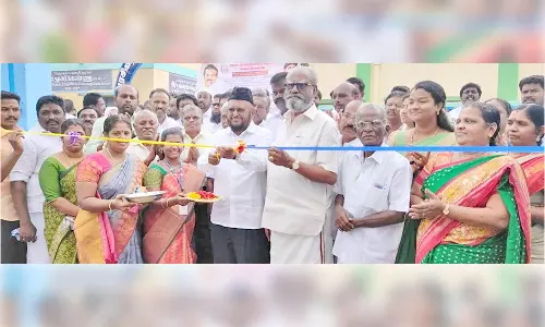 சுவாமிமலை அரசு பள்ளியில் வகுப்பறை கட்டிடங்கள் திறப்பு