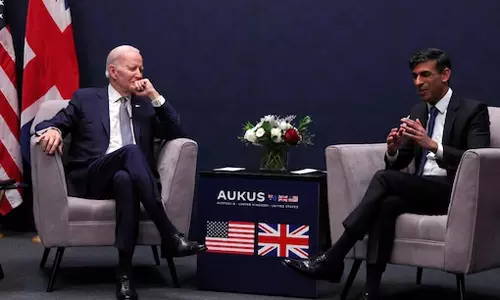 வெள்ளை மாளிகைக்கு வாங்க.. இங்கிலாந்து பிரதமருக்கு அழைப்பு விடுத்த ஜோ பைடன்