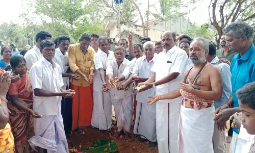 செல்வகணபதி ஆலய பூமி பூஜை