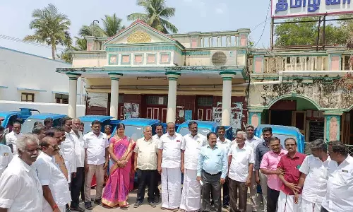 செய்யாறு ஒன்றியத்துக்குட்பட்ட 30 கிராமங்களின் தூய்மை பணிக்கு 41 புதிய வாகனங்கள்