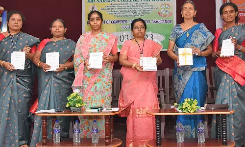 பாளை சாரதா கல்லூரியில் சர்வதேச கருத்தரங்கு