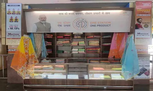 உள்ளூர் பொருட்களை பிரபலப்படுத்த ஒரு ரெயில் நிலையம் ஒரு தயாரிப்பு திட்டம்