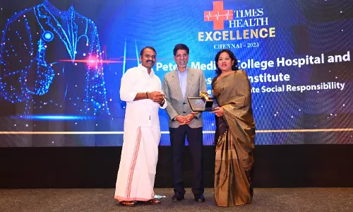 ஓசூர் செயின்ட் பீட்டர்ஸ் மருத்துவக் கல்லூரி மருத்துவமனைக்கு விருது