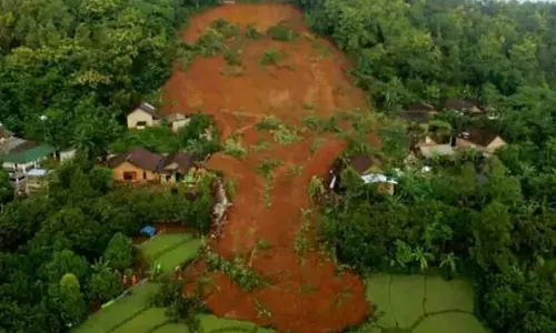 இந்தோனேஷியாவில்நிலச்சரிவில் சிக்கி 2 பேர் உயிரிழப்பு