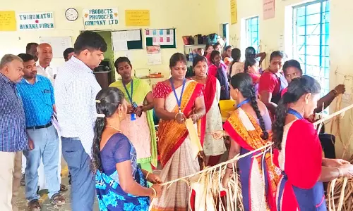 நெல்லை மாவட்டத்தில் 100 நாள் வேலைவாய்ப்பு  திட்டப்பணிகளை கலெக்டர் ஆய்வு