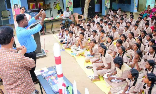 பேராவூரணி அருகே அரசு பள்ளியில் அறிவியல் மன்றம் தொடக்க விழா