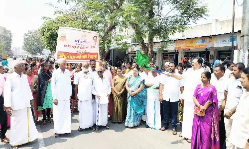 ராணிப்பேட்டையில் விழிப்புணர்வு பேரணி