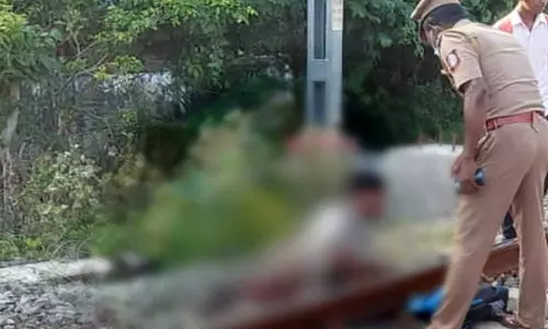 ஓடும் ரெயிலில் இருந்து இறங்க முயற்சித்தபோது காலை இழந்த மாணவர்