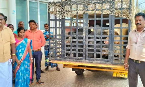 அதிகாரிகளுடன் வாக்குவாதத்தில் ஈடுபட்ட வாலிபர்கள்