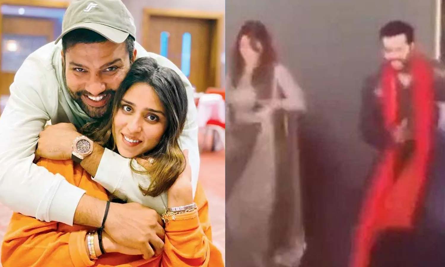 மனைவியுடன் நடனம் ஆடிய ரோகித் சர்மா- வைரலாகும் வீடியோ