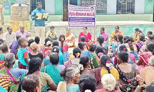 மன்னம்பந்தல் ஊராட்சியில் சிறப்பு கிராம சபை கூட்டம்