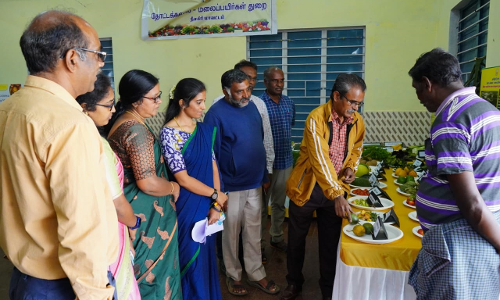 நெடுகுளா கிராமத்தில் மரபியல் பல்வகைமை கண்காட்சி