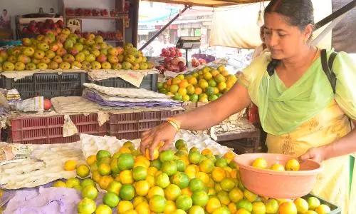 கோவையில் கொளுத்தும் வெயில் நீர் சத்துமிக்க பழங்கள் விற்பனை  அதிகரிப்பு- விலையும் உயர்வு