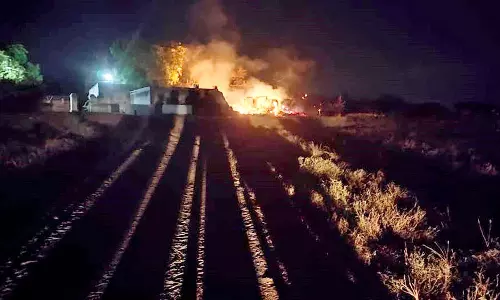 சிவகாசி அருகே நள்ளிரவில் பட்டாசு ஆலையில் வெடிவிபத்து: அதிர்ஷ்டவசமாக தொழிலாளர்கள் உயிர் தப்பினர்