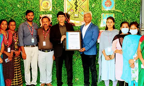 இந்தியாவிலேயே 2-வது முறையாக  சர்வதேச தரநிலை மேலாண்மை சான்று