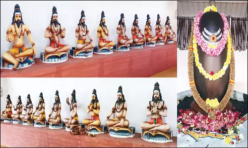 நர்மதை மருந்தீஸ்வரர் கோவிலில் 60 அடி உயர மகா சதாசிவம் சிலை அமைக்க முடிவு