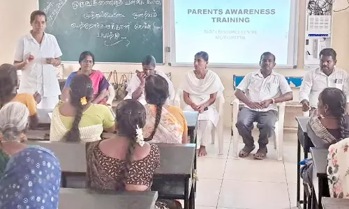 மாற்றுத்திறன் குழந்தைகளின் பெற்றோர்களுக்கு சிறப்பு பயிற்சி முகாம்