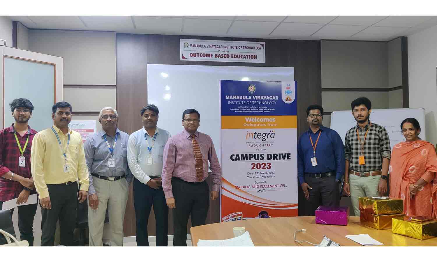 எம்.ஐ.டி.கல்லூரியில் வேலை வாய்ப்பு முகாம்