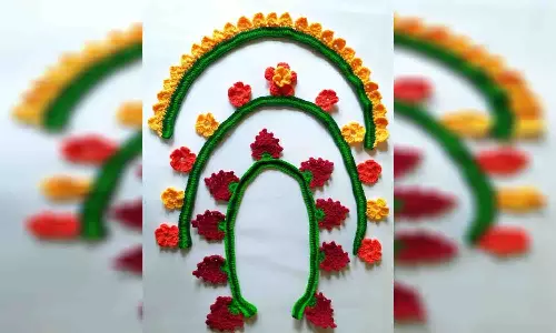 வெளிநாடுகளுக்கு ஏற்றுமதியாகும் உல்லன் தயாரிப்பு மாலைகள்- கற்றாழை நார் அலங்கார பொருட்கள்