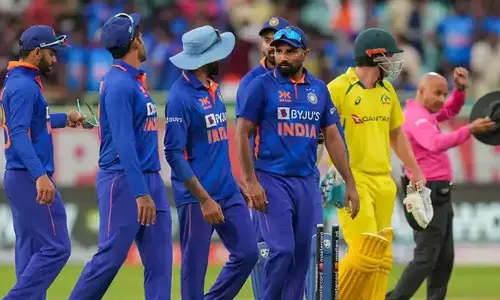 சேப்பாக்கத்தில் 22-ந் தேதி ஒருநாள் போட்டி: இந்தியா, ஆஸ்திரேலியா வீரர்கள் இன்று மாலை சென்னை வருகை