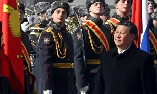 மாஸ்கோ வந்தடைந்தார் சீன அதிபர்... புதினுடன் முக்கிய பேச்சுவார்த்தை