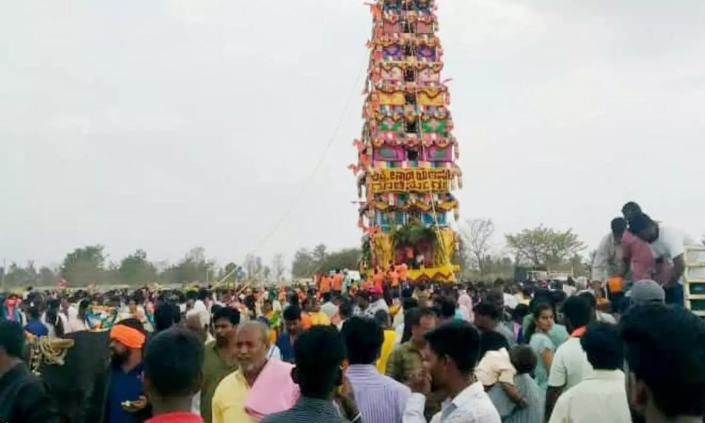 மத்தூரம்மா கோவில் தேரோட்டம் மத்தூரம்மா கோவில் தேரோட்டம்
