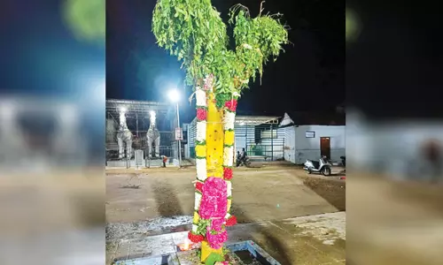 பரமத்திவேலூரில் மகா மாரியம்மன் கோவில் தேர்த் திருவிழா தொடக்கம்